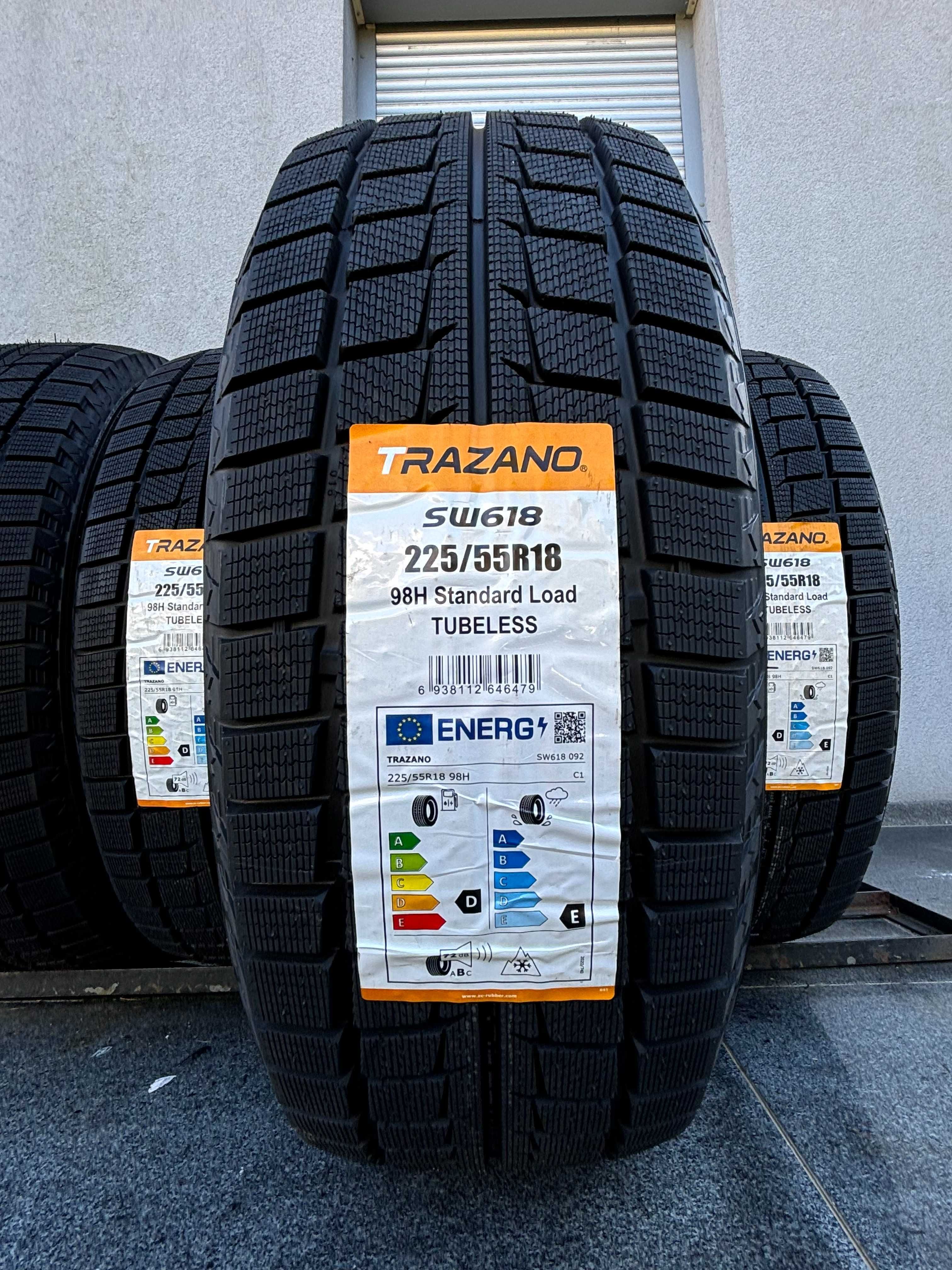 x4 zimowe 225/55R18 Trazano SW618 98H prod. 2024 rok! D,E,72db gwaran