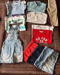 Zestaw paka ubrań chłopięcych na lato rozm. 98/104 Zara, H&M