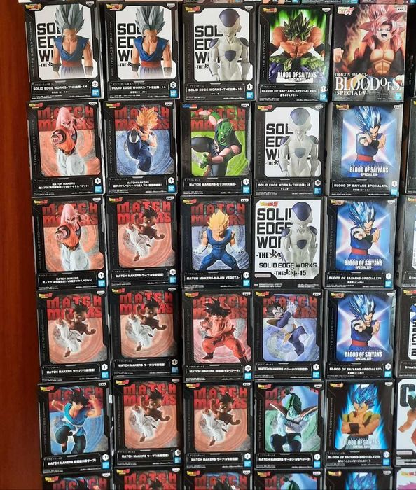 Várias figuras Dragon Ball Banpresto Bandai