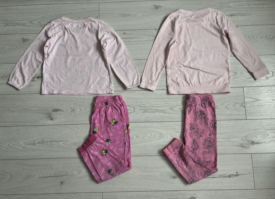 2 pak piżamek Cool Club Smyk r. 116 My little pony Minionki