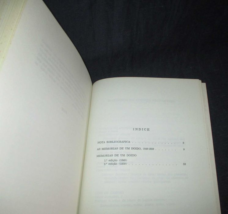 Livro Memórias de um Doido A. P. Lopes de Mendonça