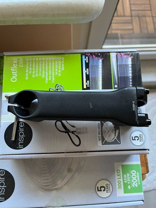 Mostek rowerowy prosty 120mm 5-6Nm