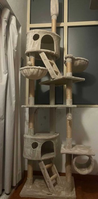 Árvore arranhador casa gato XXL lionto
