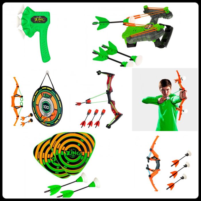 Игрушечный лук Zing Air Storm арбалет лук на запястье