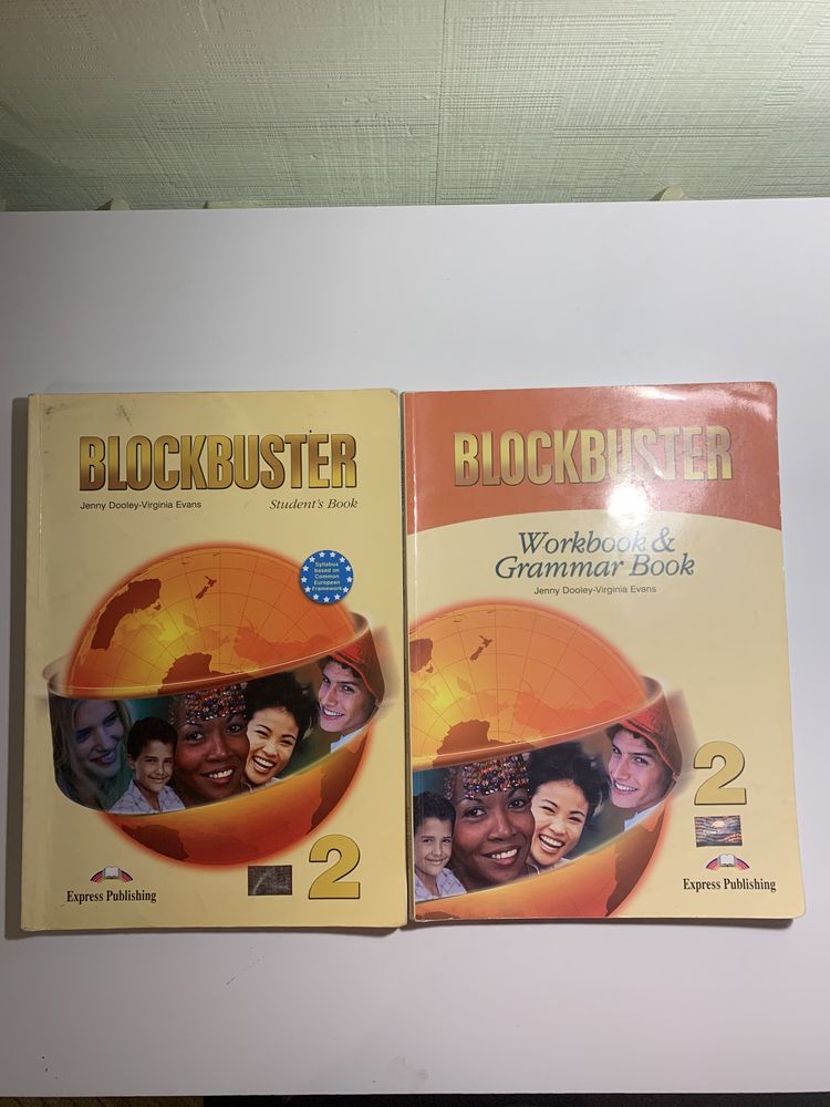 Blockbuster Student’s book + workbook and grammar book - 2 книги