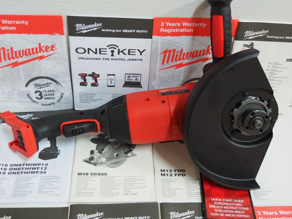MILWAUKEE M18 FLAG 230 xpdb pila szlifierka katowa 18v kątówka