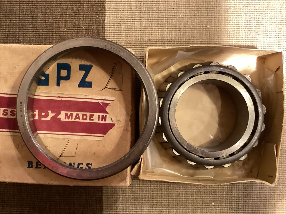 ROLAMENTO cónico gigante produzido na antiga URSS. CAIXA original