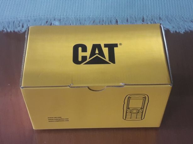 CAT B25 pudełko z instrukcjami obsługi