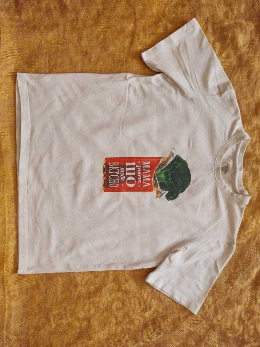 Футболка детская белая