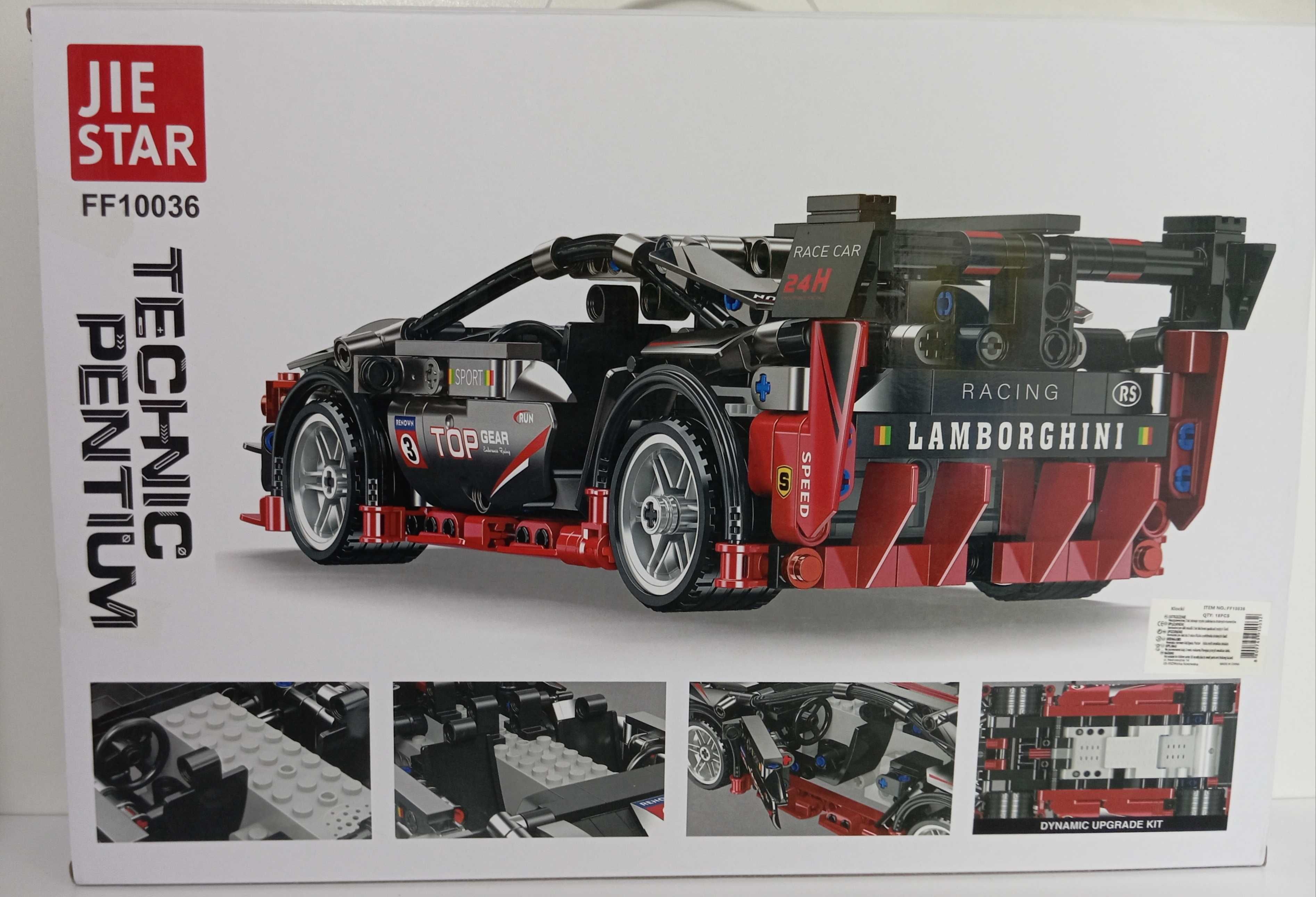 Lamborghini Veneno klocki  Model Car Gift 705Pcs