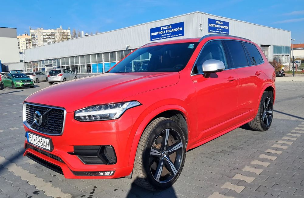 Volvo XC 90 Salon PL, R-Design, AWD, Panorama, Hak, VAT marża