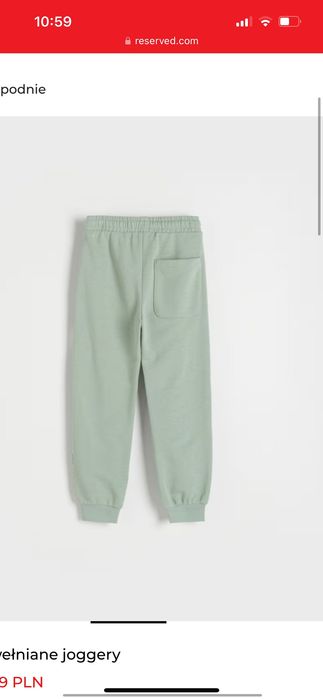 spodnie dresowe nowe r. 146 Reserved