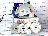 Штроборез AL-FA ALBR31 (3100w 4 диска, Гарантия, Польша)