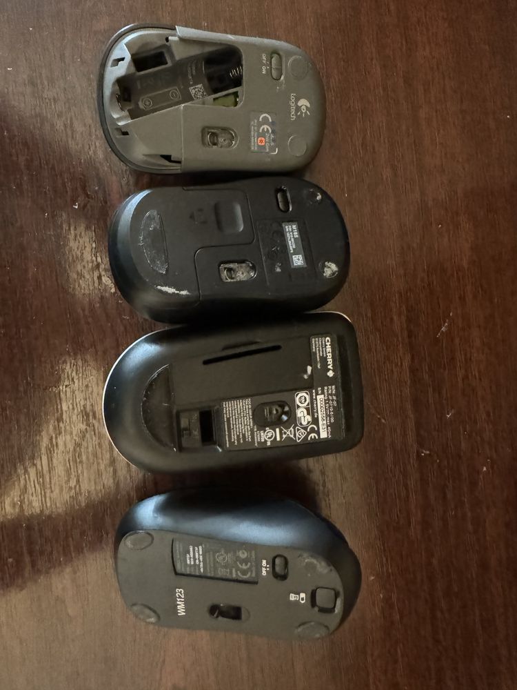 мышки  для пк mouse, cherry, logitech wm123,m185,m235