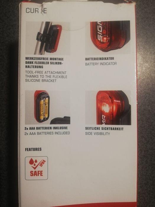 Lampka rowerowa Sigma