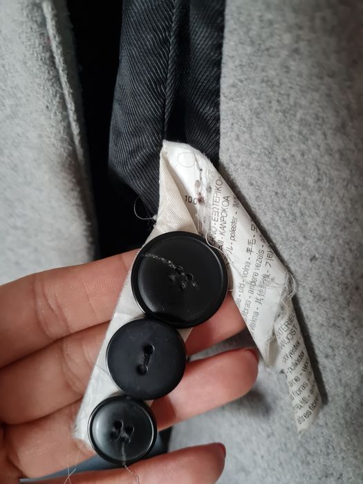 Zimowy płaszcz zara