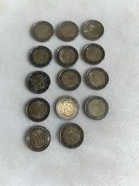 Vendo moedas raras de 2€
