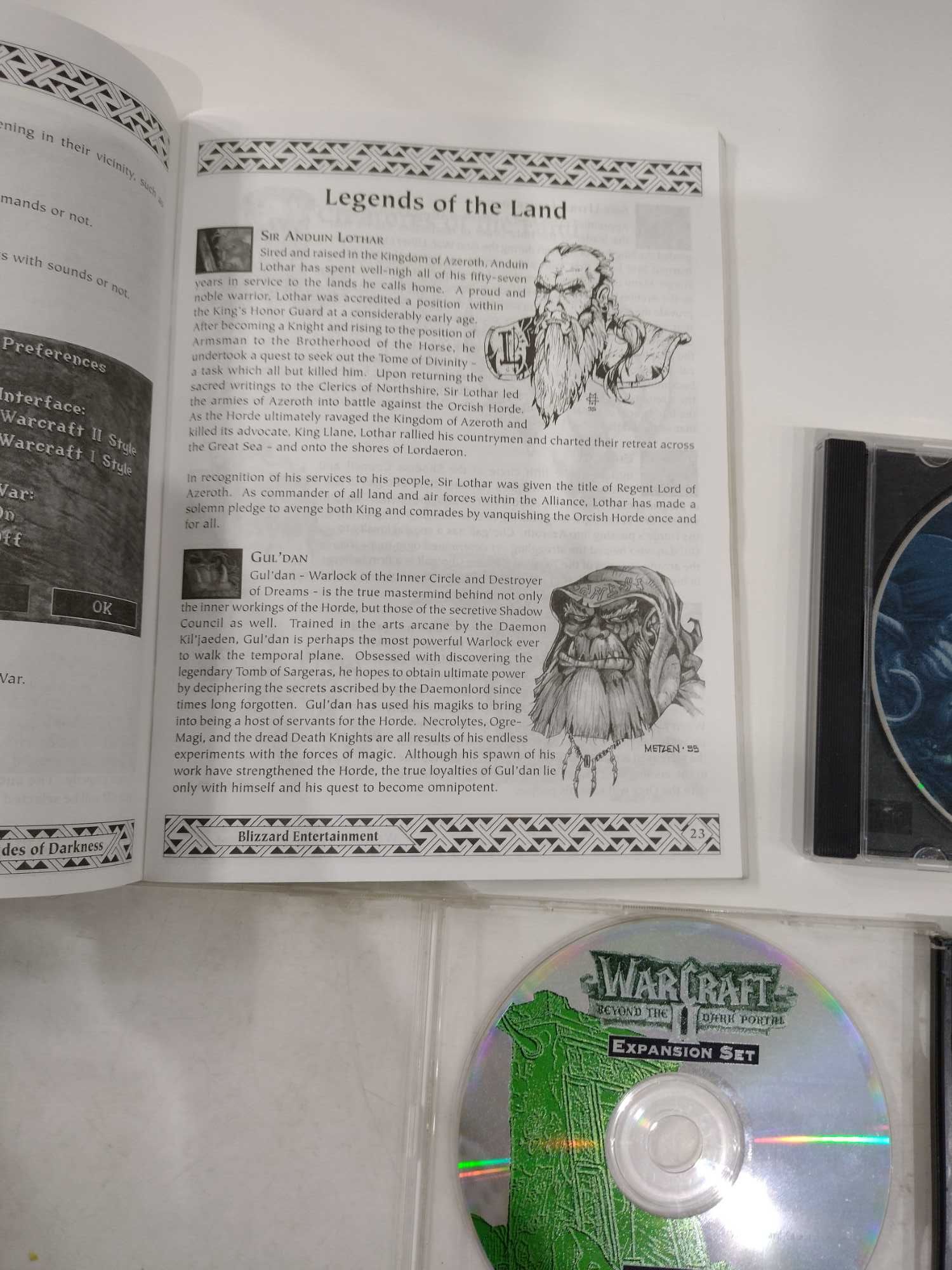 Gra WarCraft II, 3XCD, Instrukcja, kolekcjonerska