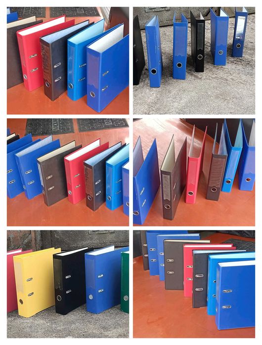 Картонные папки для бумаг  (документов).  Более 100 штук !