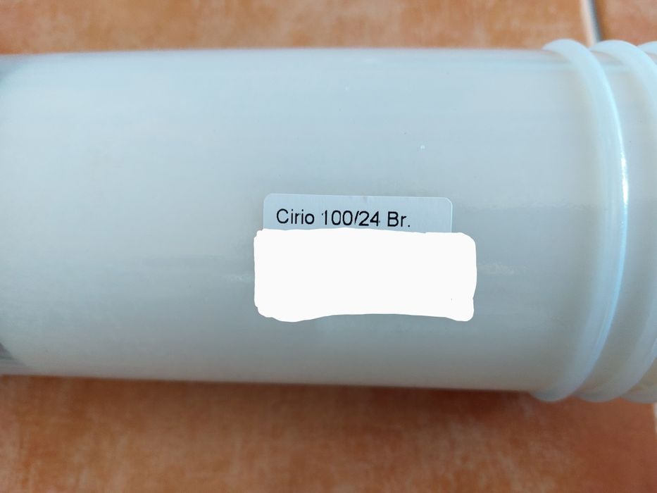 Velas Cirio 100/24 Branco (Altar/ ornamentação)