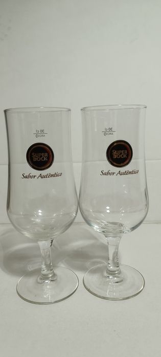 Copos de cerveja Super Bock Stout