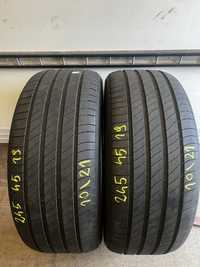 Dwie opony Michelin primacy 4 245/45/19 2021r.