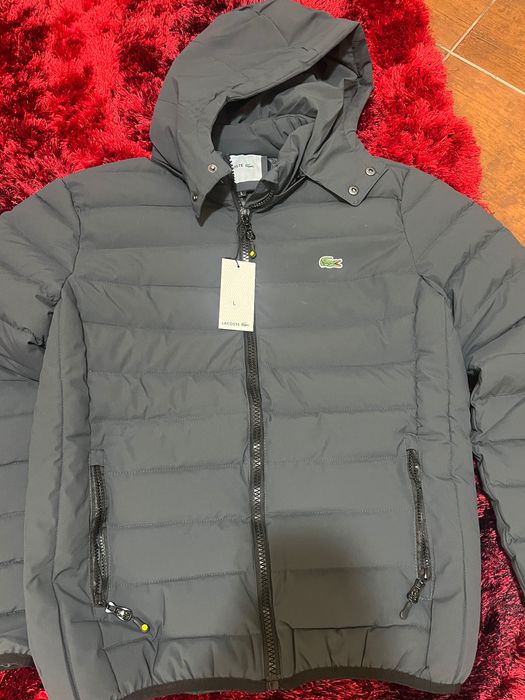 Casaco lacoste azul claro