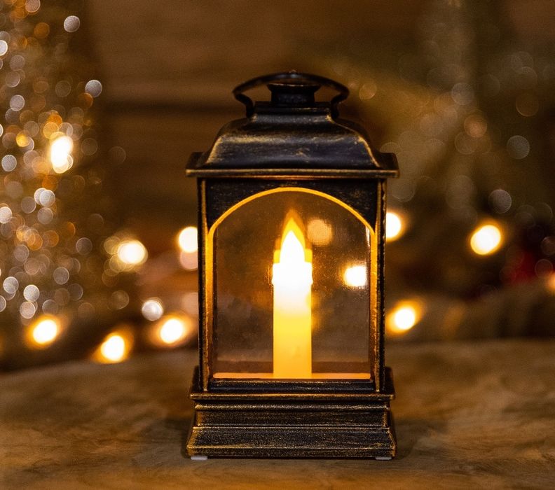 Hit!! Cenowy Latarenka Ruchomy Płomień LED