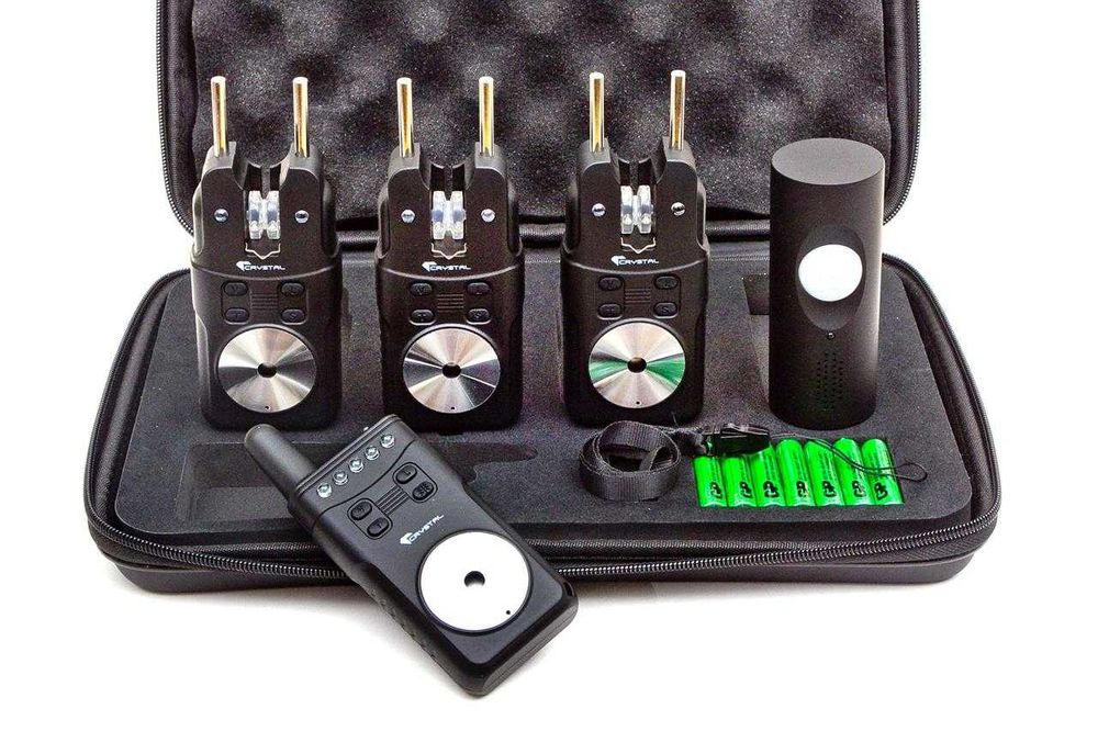 Sygnalizatory brań 3+1+1 CRYSTAL FR-698 Silver - Promocja !!!