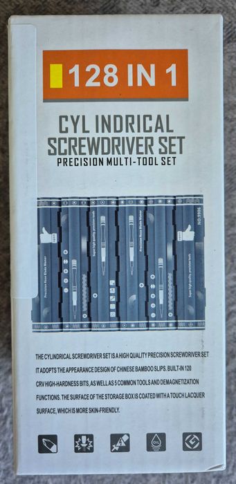 Zestaw kluczy magnetycznych 128w1