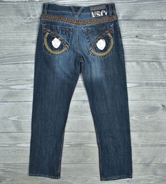 Versace Sport Spodnie Jeansy Drip Vintage Style W31 L32