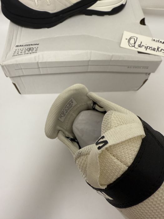 кроссовки Salomon X Maison Margiela black white x alt mm6 43 44