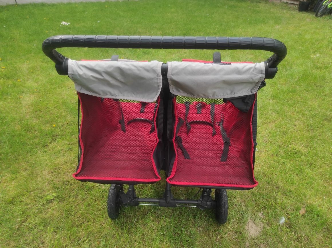 Wózek podwójny Baby Jogger City Mini GT double + akcesoria
