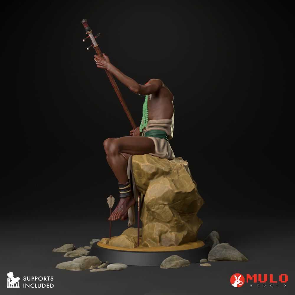 Figurka Headless, Black Myth Wukong, Żywica, Ręcznie Malowana