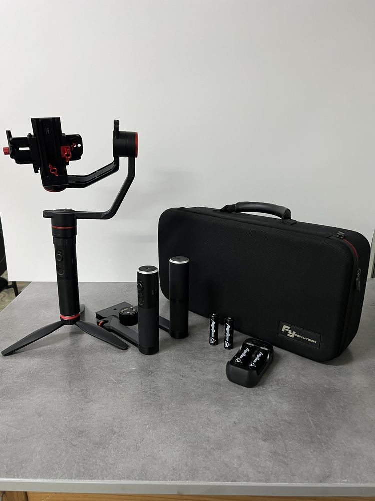 Feiyutech A2000 Gimbal, suporte para 2 mãos, kit com mala