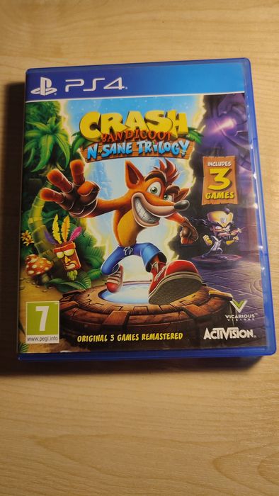 Диск Crash Bandicoot ps4