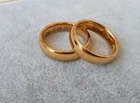 Aliança de casamento em tungsténio com 6mm de largura