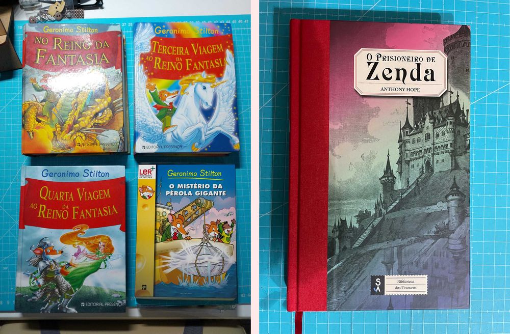 Conjunto de 65 livros