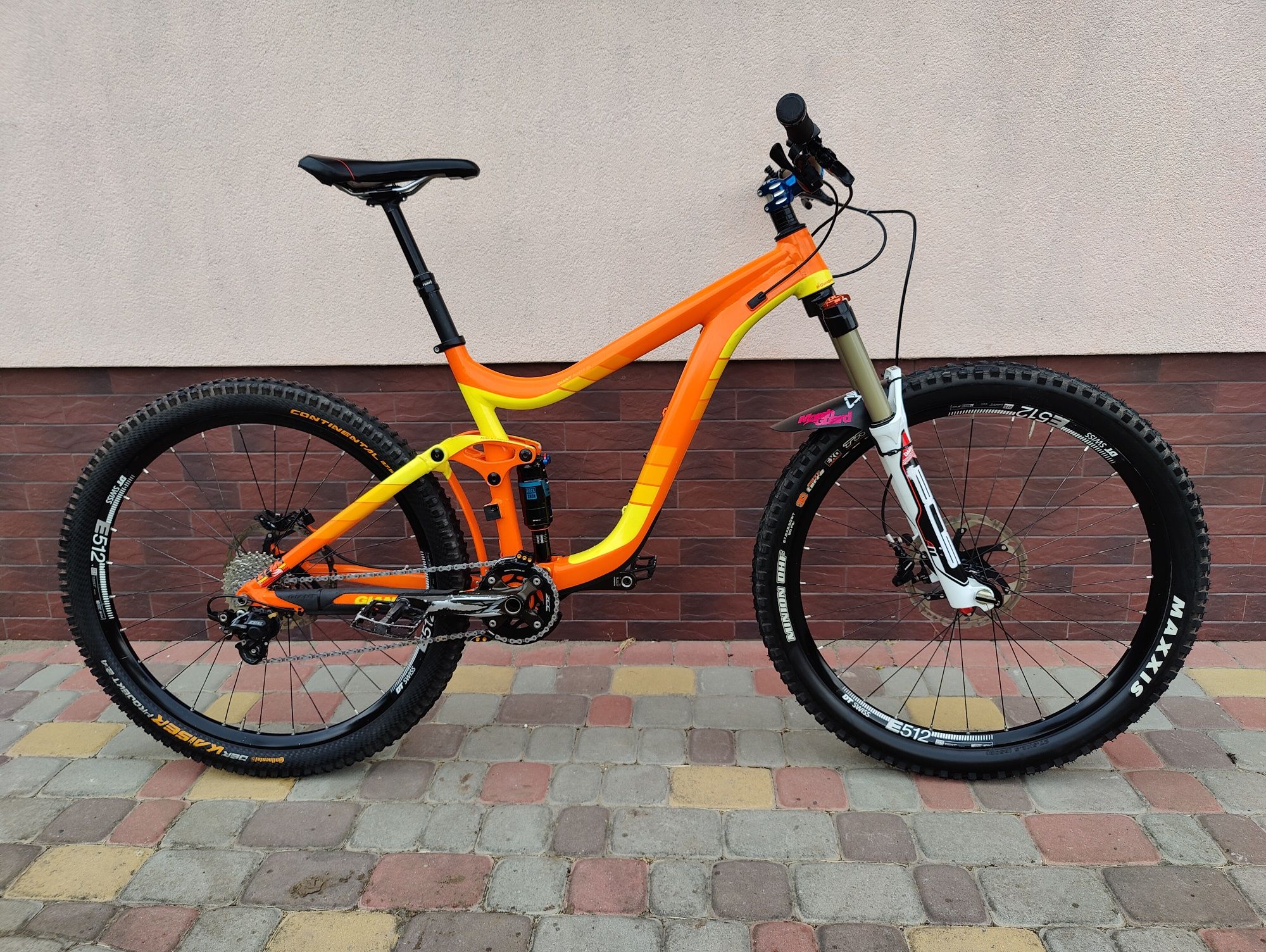 Велосипед двохпідвіс Giant Reign 2016 (M/L) downhill, enduro, freeride