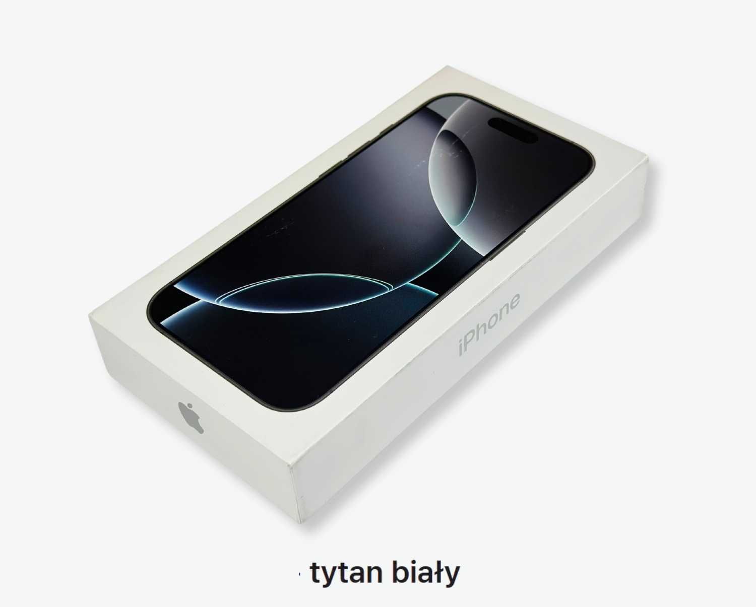 iPhone 16 Pro Max 256GB Tytan Biały 4900zł Żelazna 89