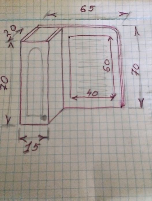 ! Продаю новий шкаф в ванну .