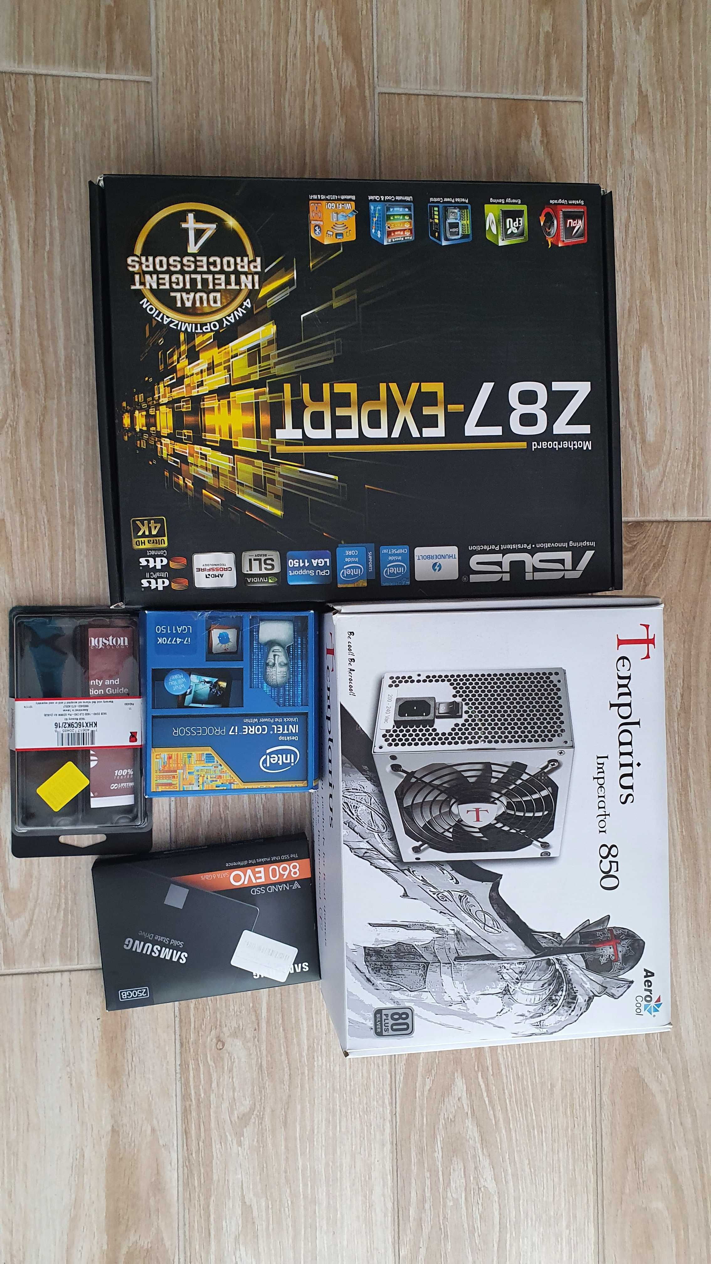 ПК на базі i7-4770k/Z87/16GB DDR3/850w silver/HDD 1.5+0.5TB/SSD 250GB