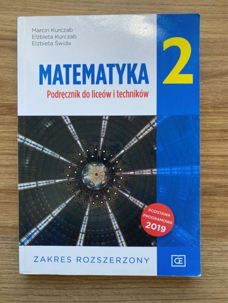 Podręcznik matematyka PR klasa 2 - Oficyna Edukacyjna