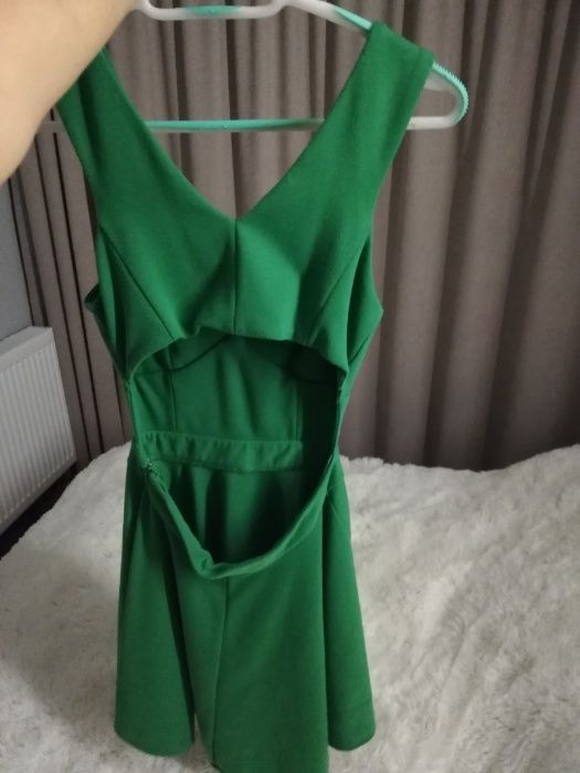 sukienka ASOS 36 s zielona śliczna modna