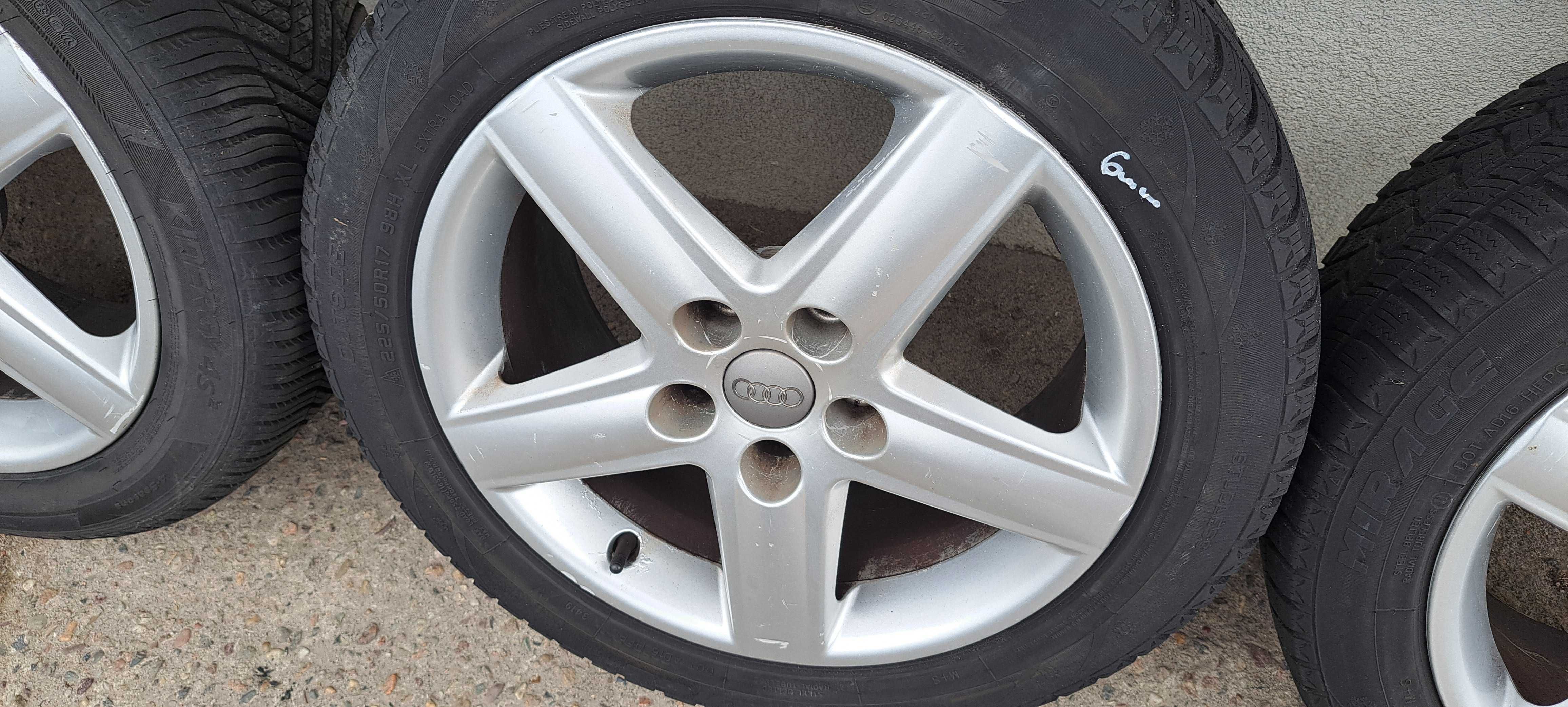 Felgi aluminiowe koła opony Audi A6 C6 5X112 17" A4 A8