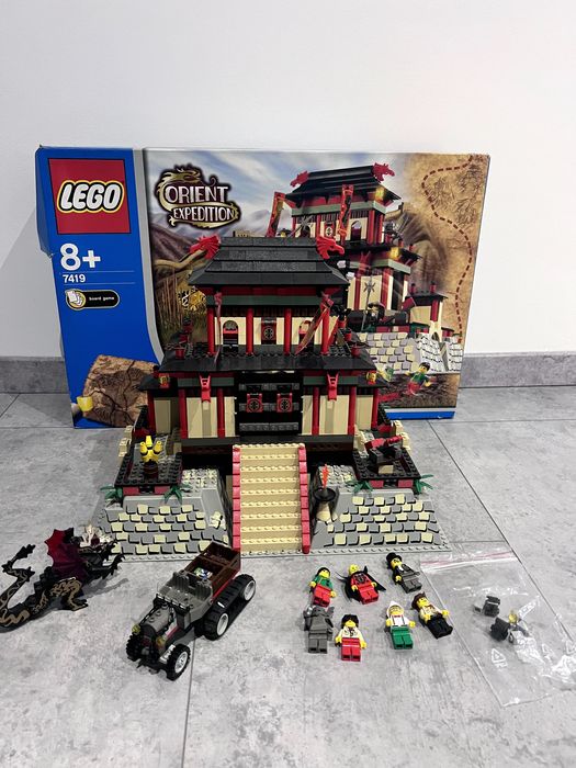 Lego Orient Expedition 7419 Twierdza Smoka