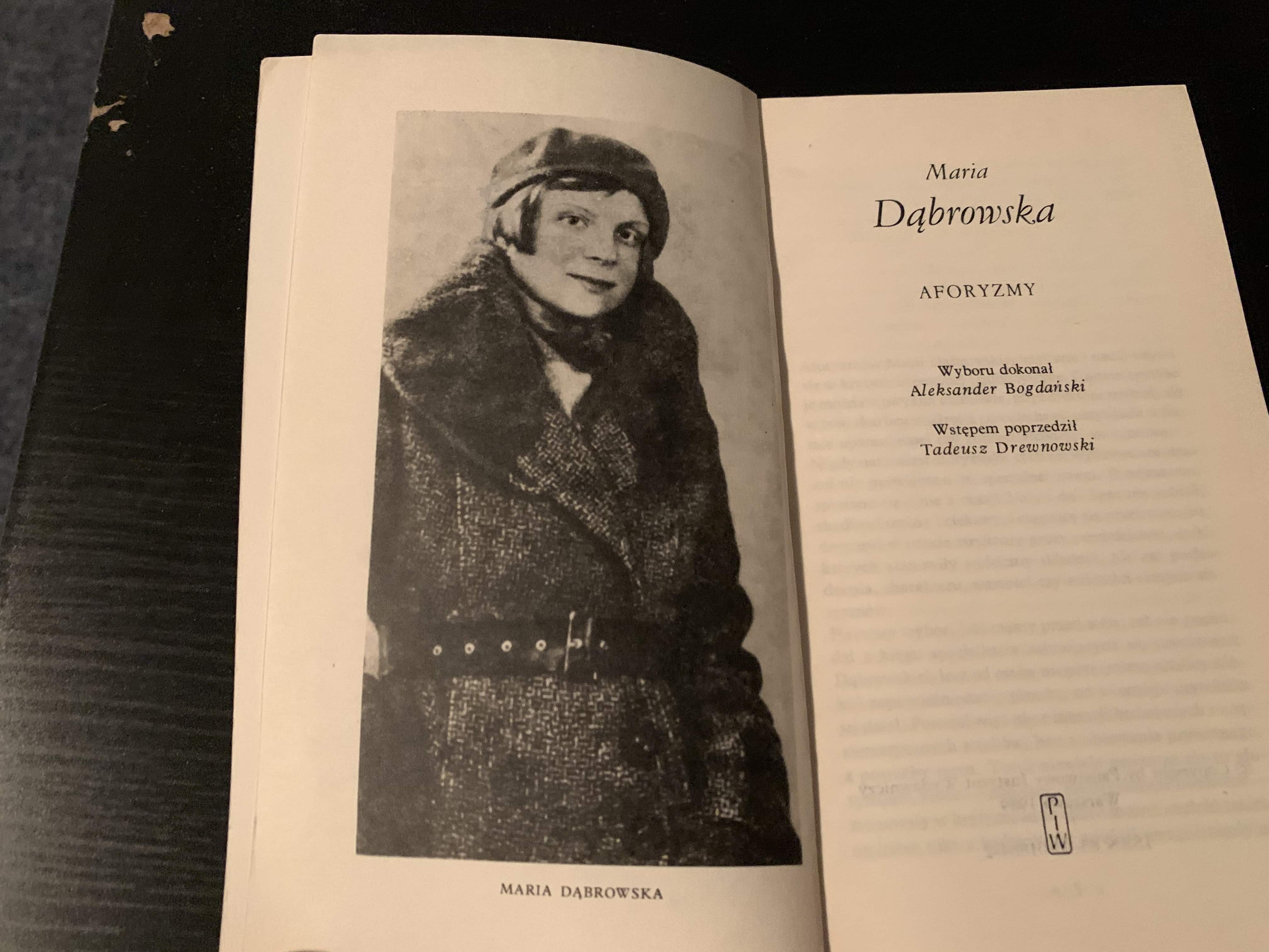Aforyzmy Maria Dabrowska