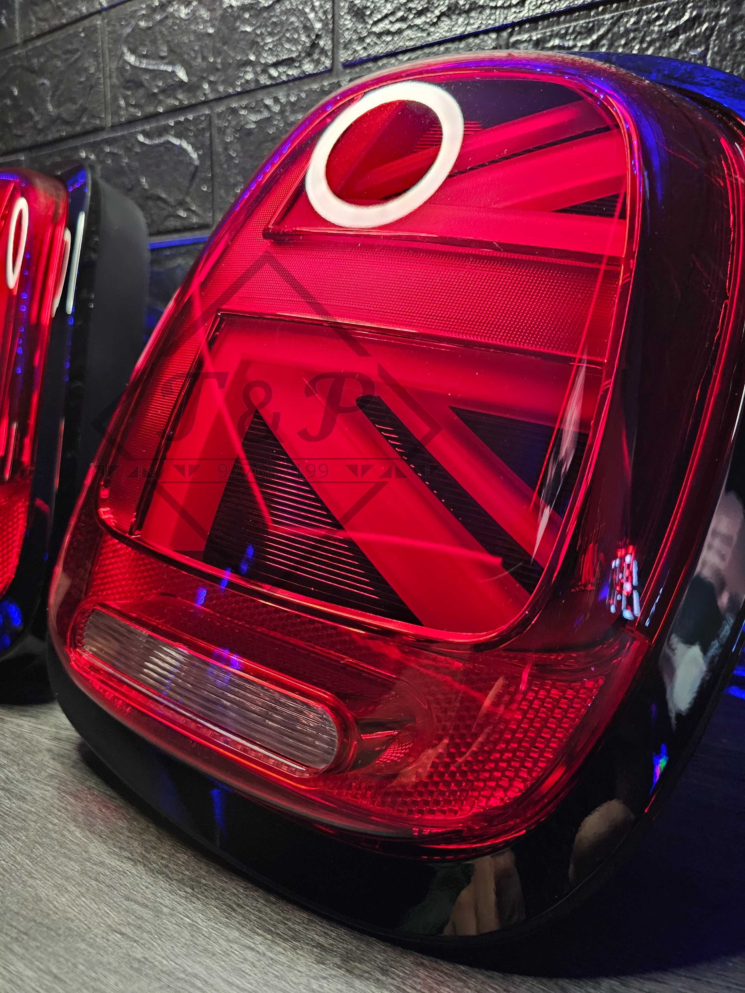 Conjunto Par Farolins Mini Cooper F55 F56 F57 estilo JCW + Aros -NOVOS