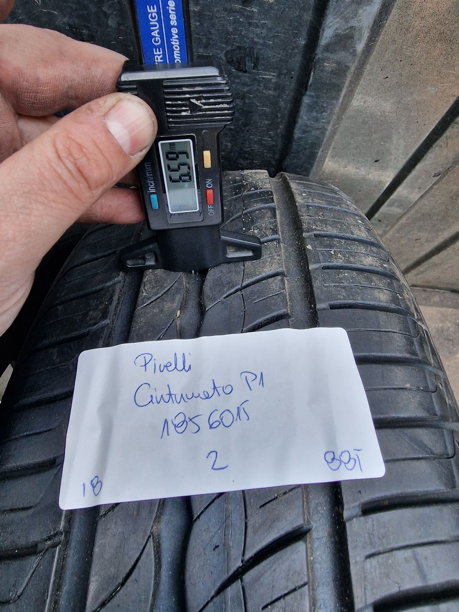 185/60/15 185/60R15 PIRELLI 2018 LATO