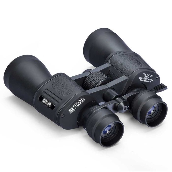 mocna LORNETKA wojsko Autozoom 10x-90x90 BAK7 1029